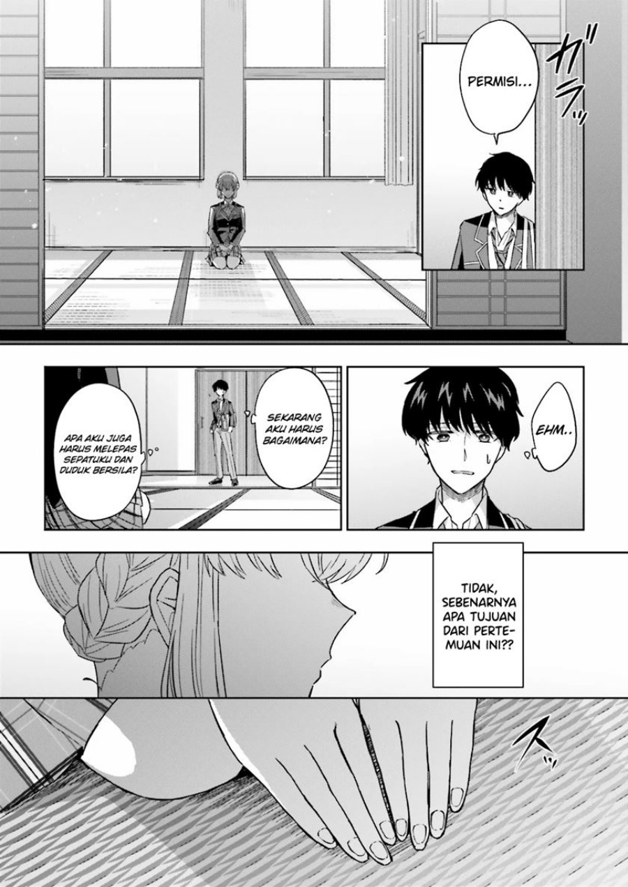 Halaman 16 dari Classmate wa Isekai de Yuusha ni Natta kedo, Ore dake Gendai Nihon ni Okizari ni Narimashita Chapter 8