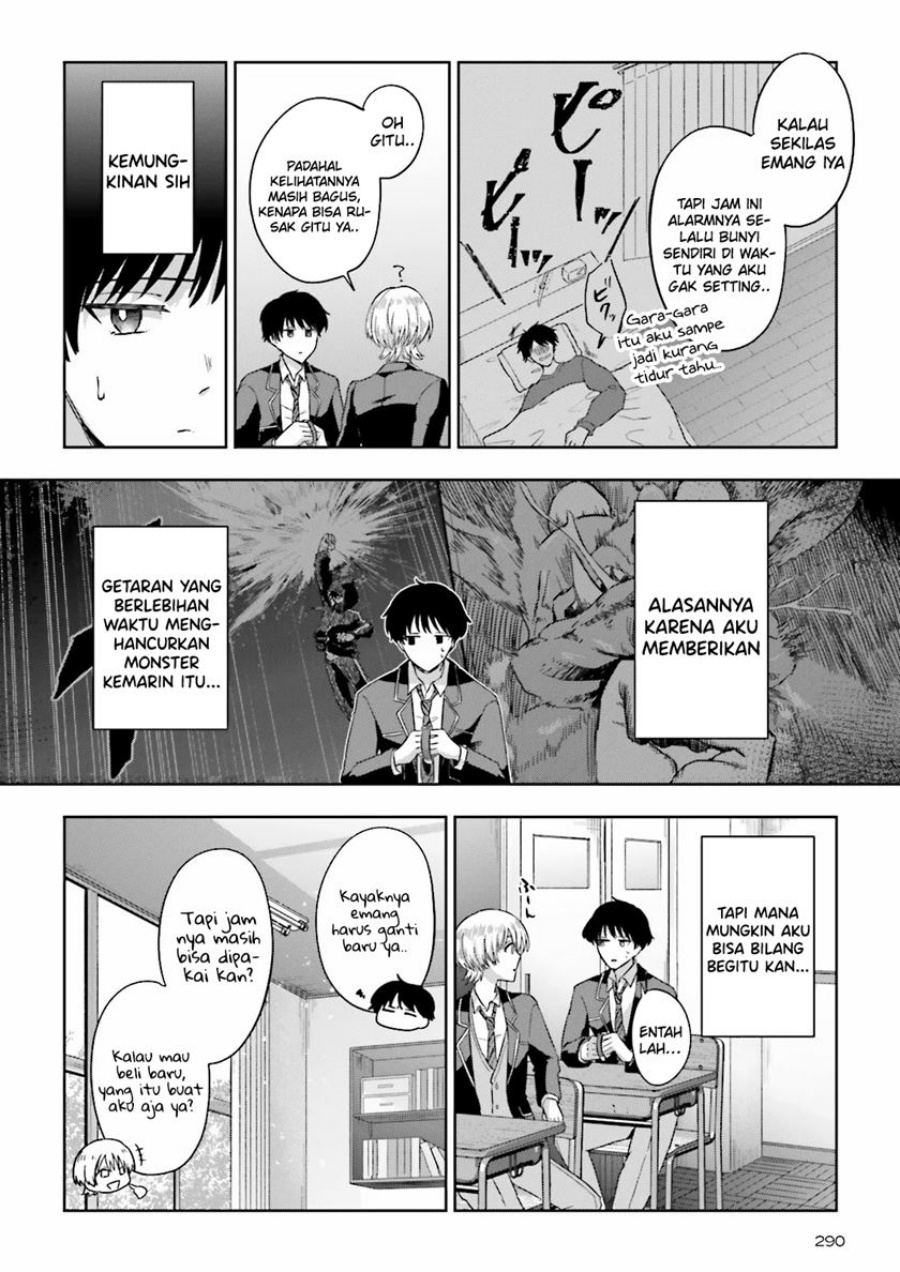 Halaman 3 dari Classmate wa Isekai de Yuusha ni Natta kedo, Ore dake Gendai Nihon ni Okizari ni Narimashita Chapter 8