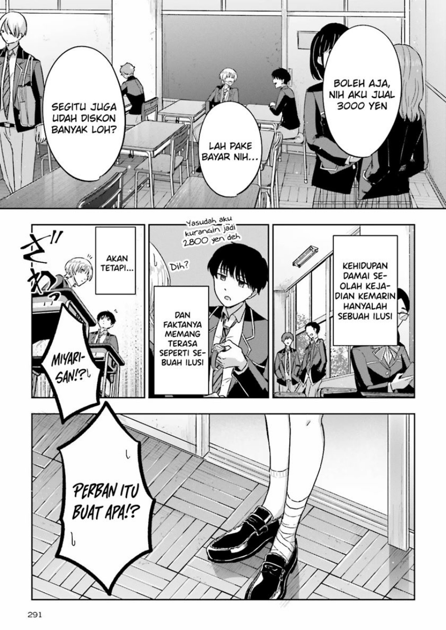 Halaman 4 dari Classmate wa Isekai de Yuusha ni Natta kedo, Ore dake Gendai Nihon ni Okizari ni Narimashita Chapter 8