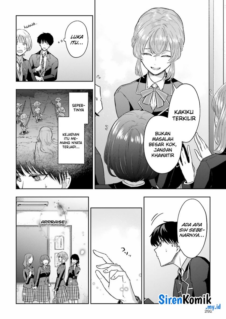 Halaman 5 dari Classmate wa Isekai de Yuusha ni Natta kedo, Ore dake Gendai Nihon ni Okizari ni Narimashita Chapter 8