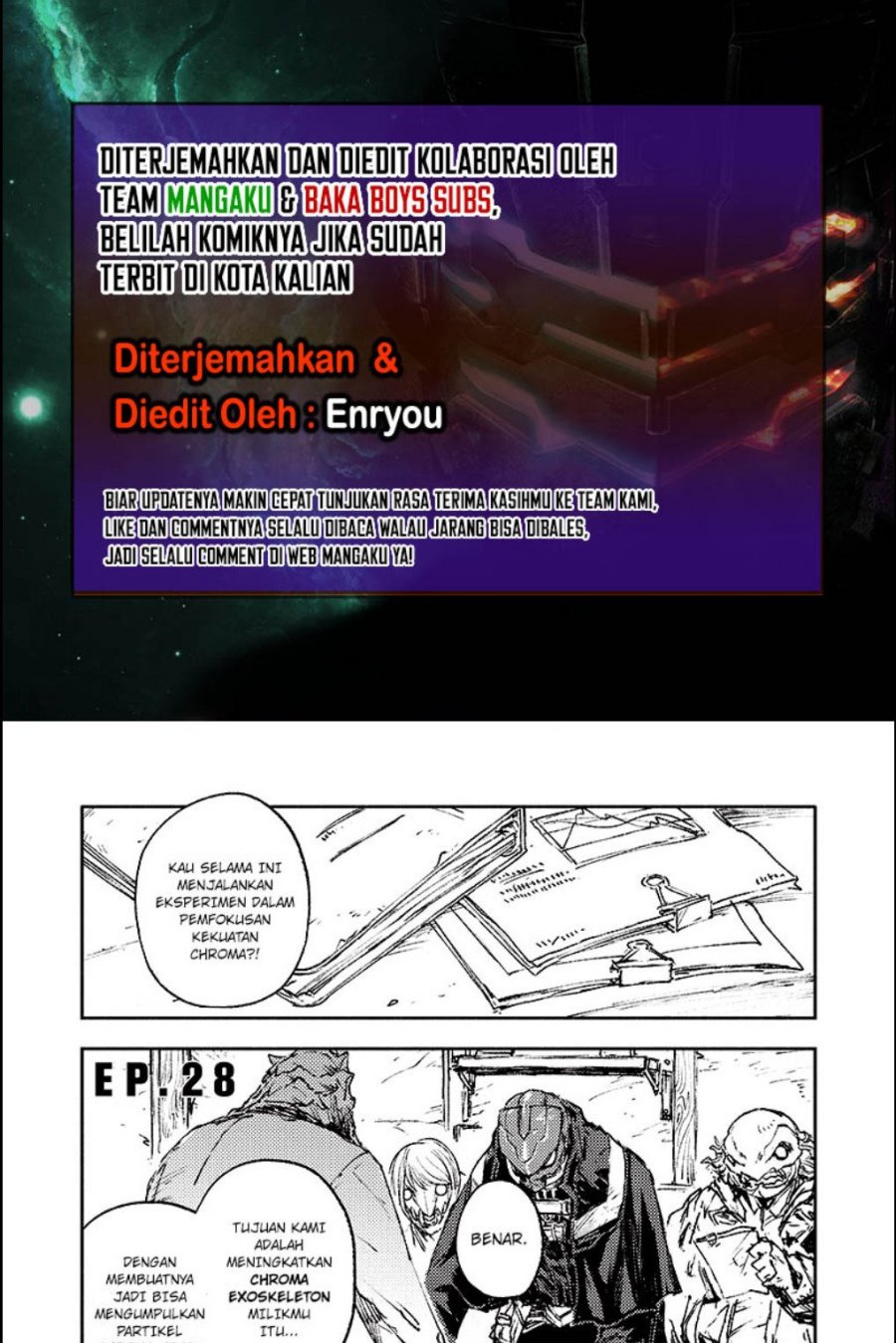 Halaman 1 dari COLOR/LESS Chapter 28