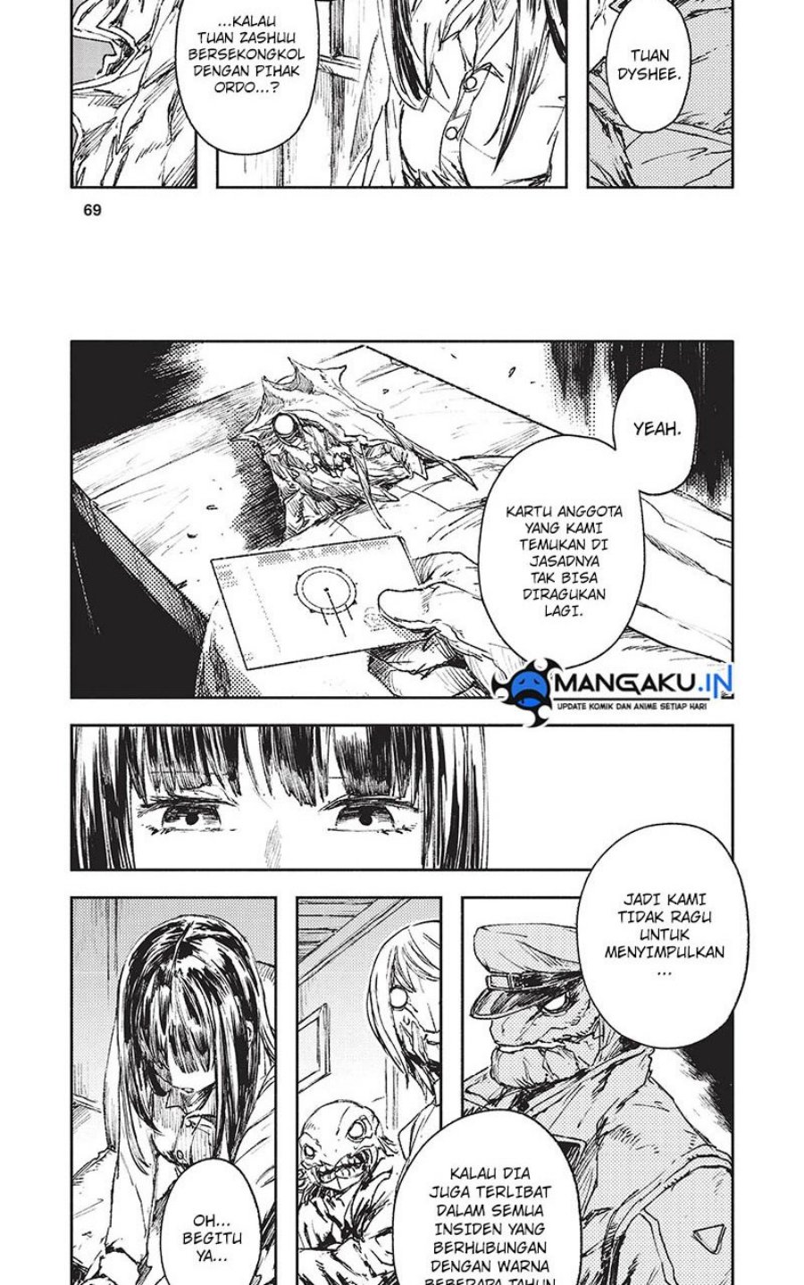 Halaman 13 dari COLOR/LESS Chapter 30