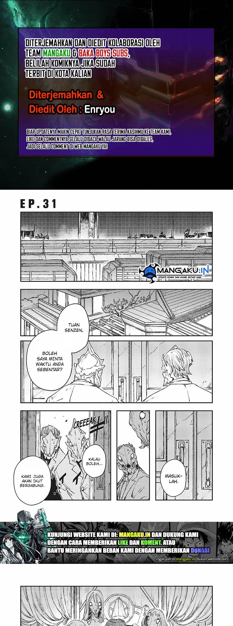 Halaman 1 dari COLOR/LESS Chapter 31