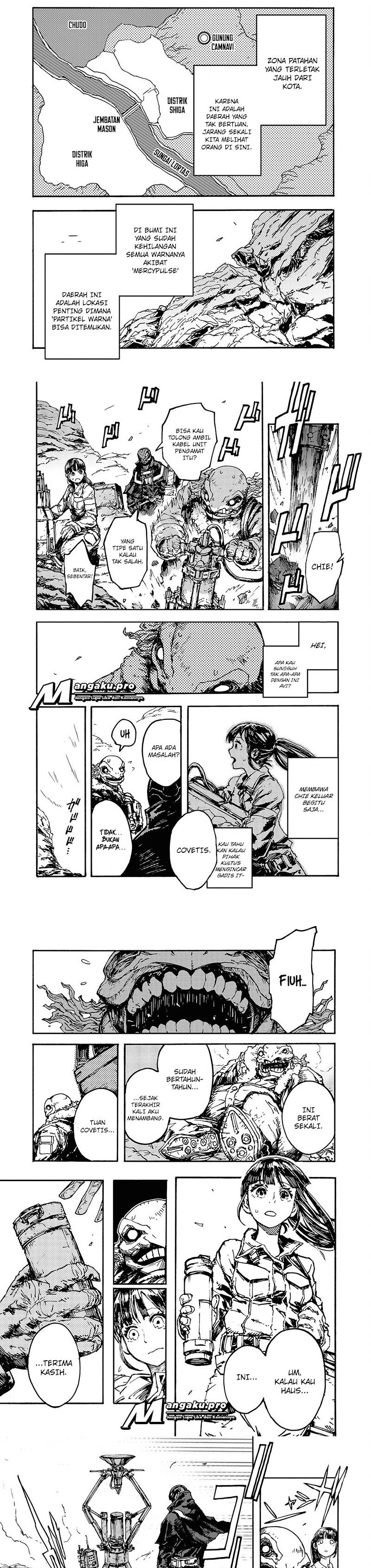 Halaman 2 dari COLOR/LESS Chapter 8
