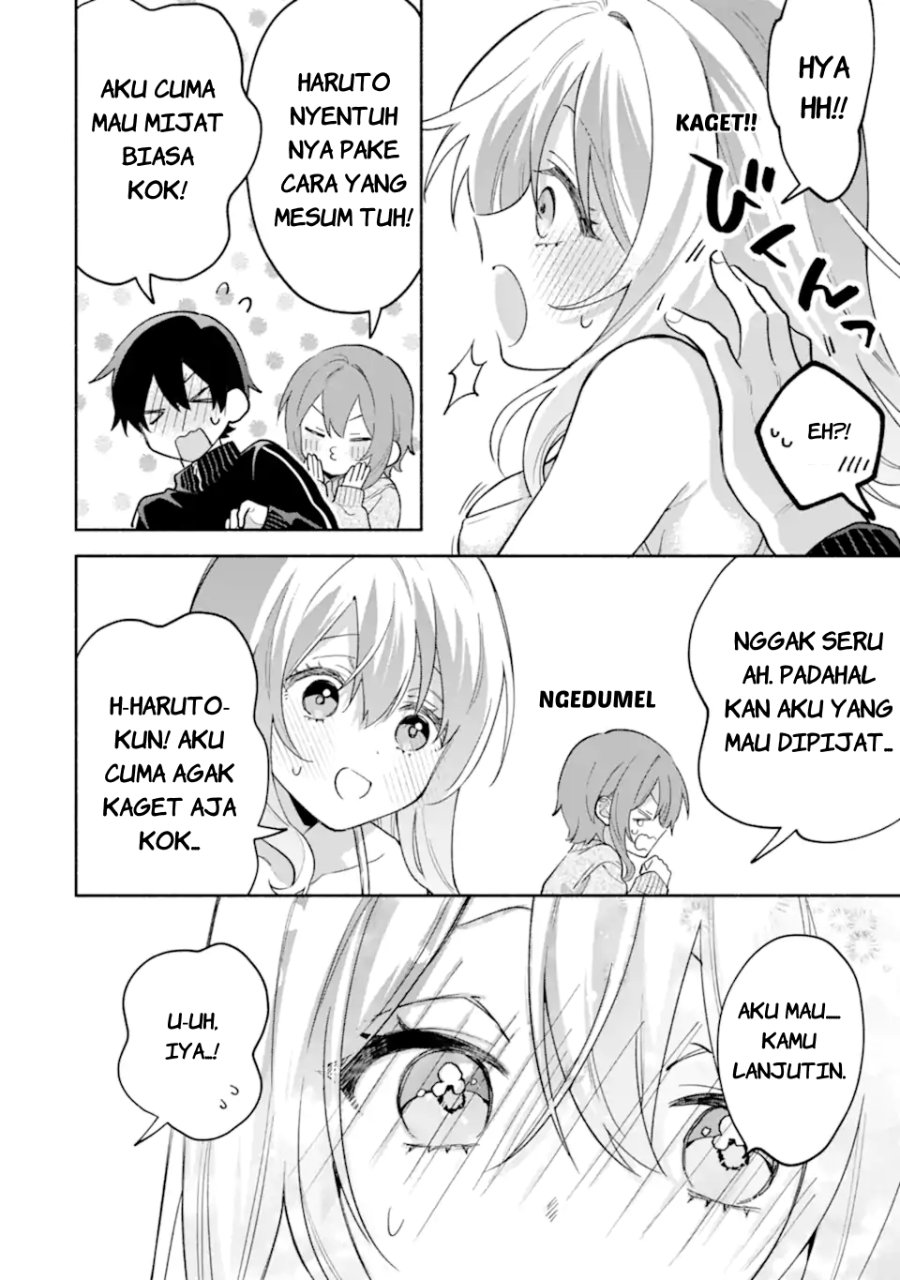 Cool na Megami-sama to Issho ni Sundara, Amayakashi Sugite Ponkotsu ni Shite Shimatta Ken ni Tsuite chapter 32 halaman 11