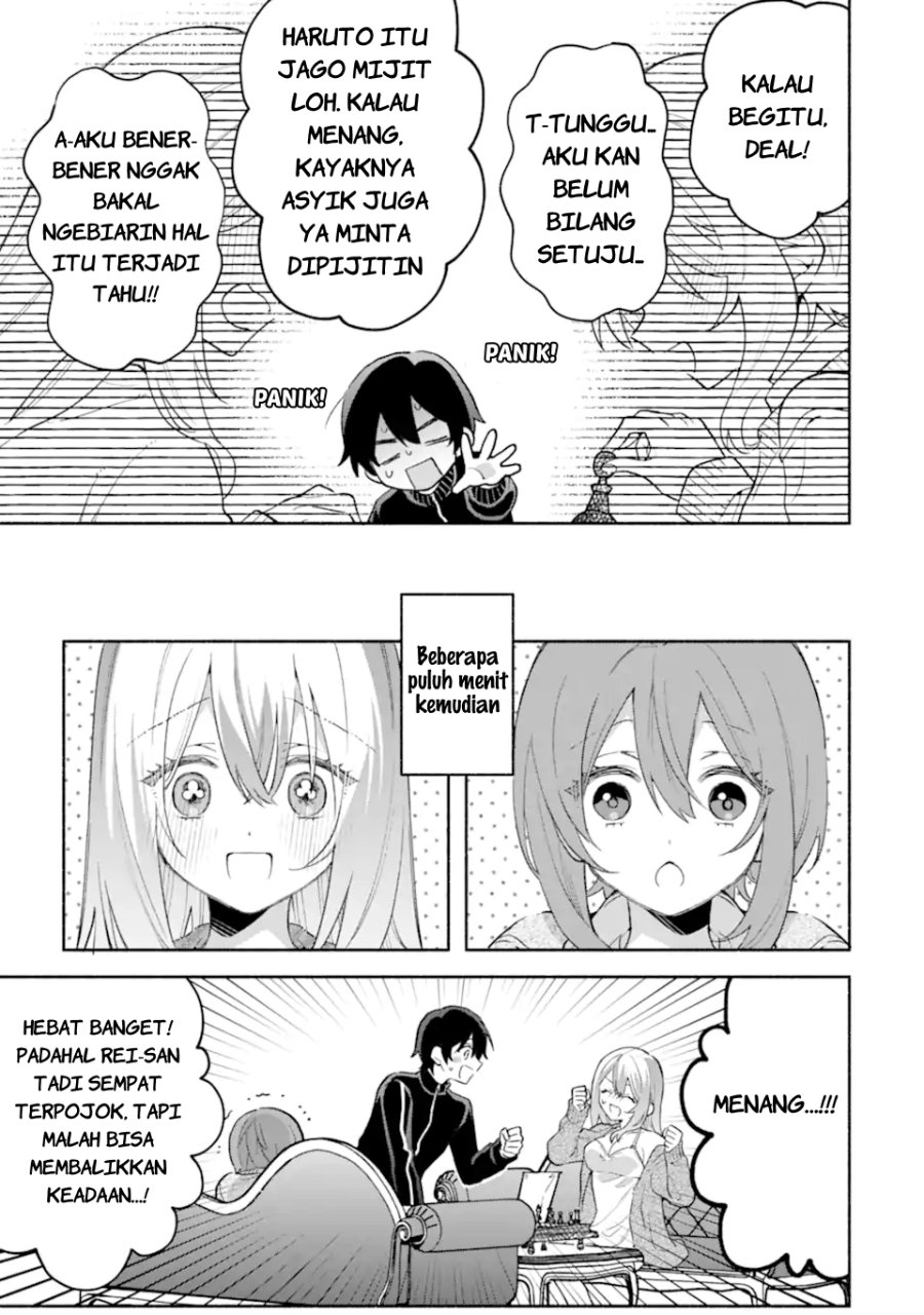 Cool na Megami-sama to Issho ni Sundara, Amayakashi Sugite Ponkotsu ni Shite Shimatta Ken ni Tsuite chapter 32 halaman 6