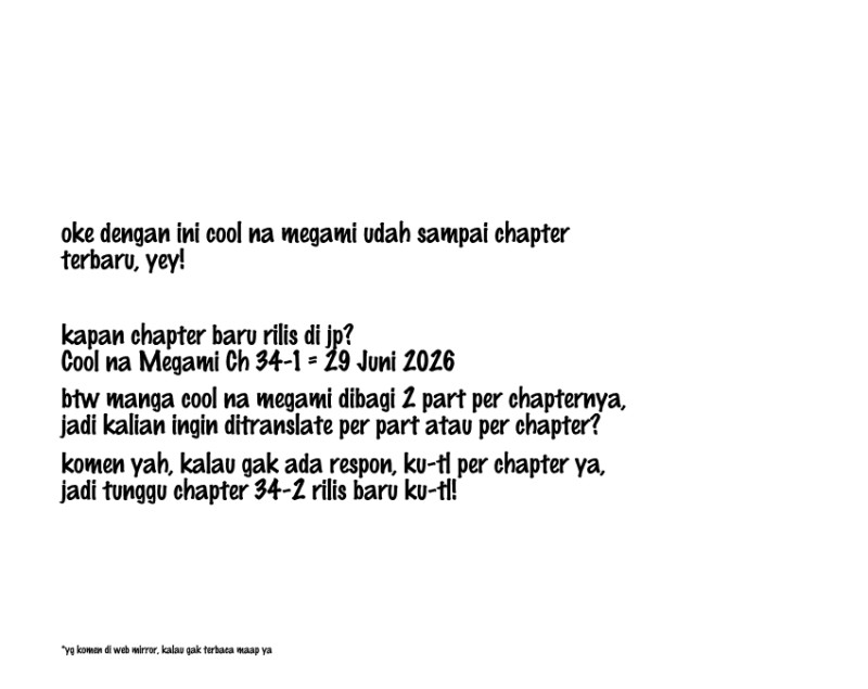 Cool na Megami-sama to Issho ni Sundara, Amayakashi Sugite Ponkotsu ni Shite Shimatta Ken ni Tsuite chapter 33 halaman 28