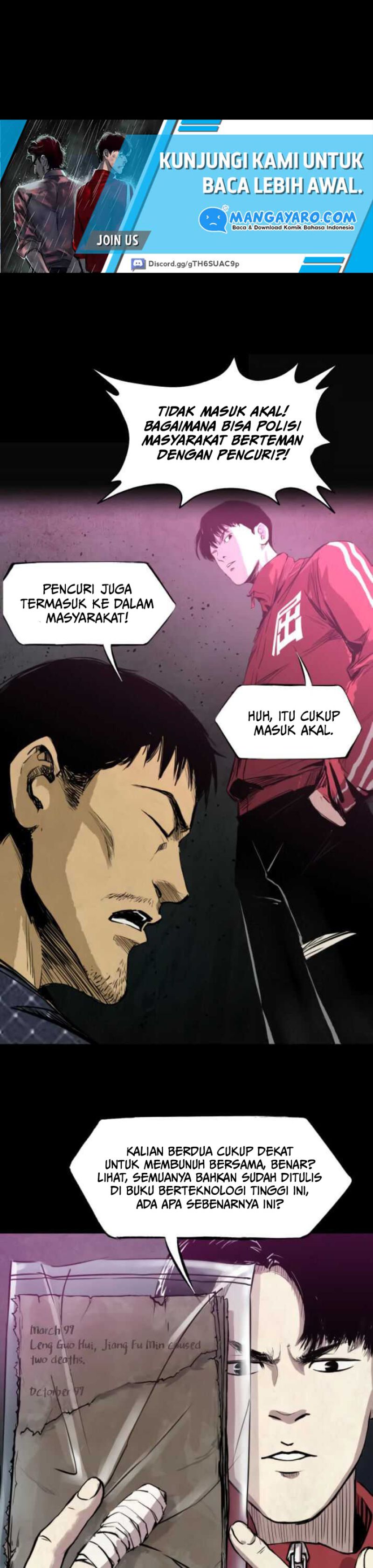 Halaman 10 dari Crime-Digging Brother Chapter 7