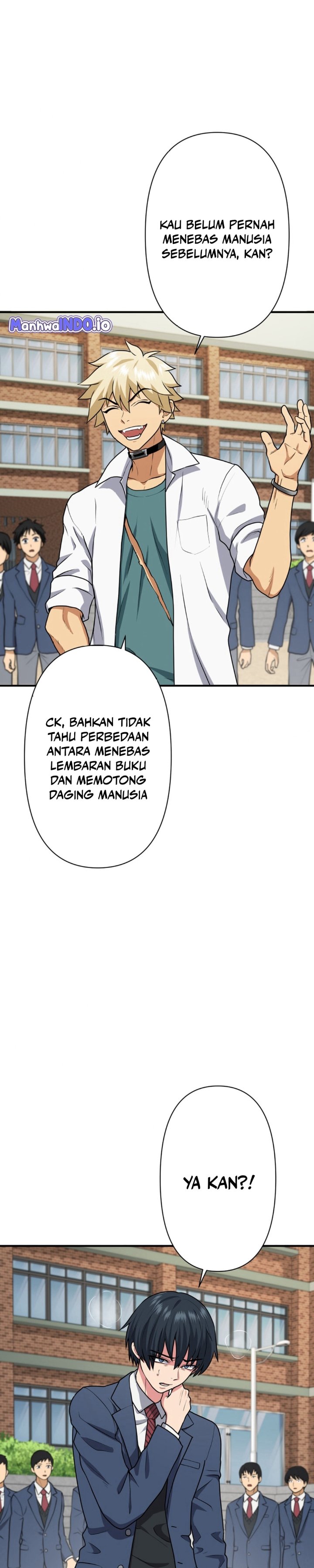 Halaman 6 dari Criminal Transfer Student Chapter 21