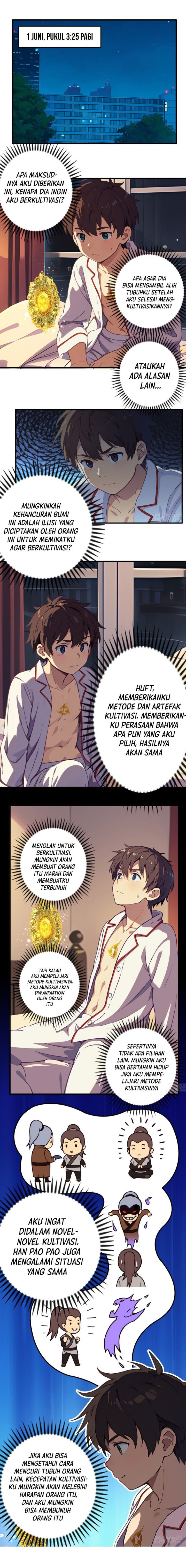 Halaman 4 dari Cultivate for 72 Hours Chapter 3