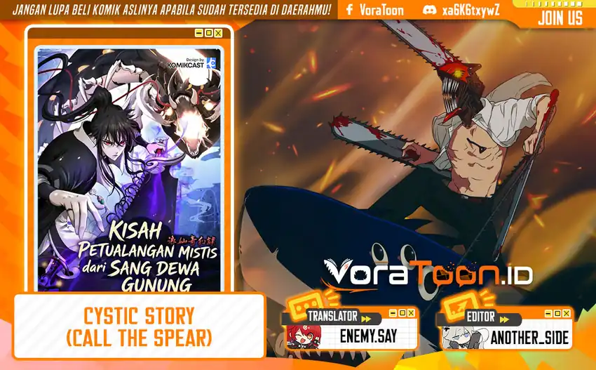 Halaman 1 dari Cystic Story (Call The Spear) Chapter 254