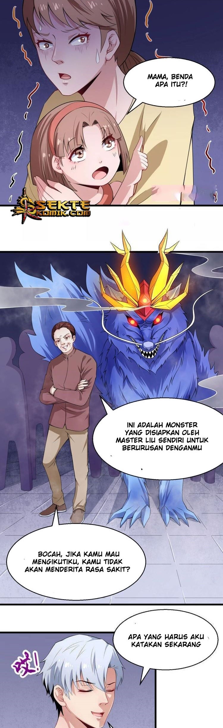 Halaman 20 dari Daddy From Hell Chapter 17