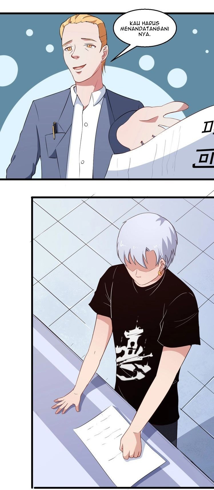 Halaman 9 dari Daddy From Hell Chapter 4
