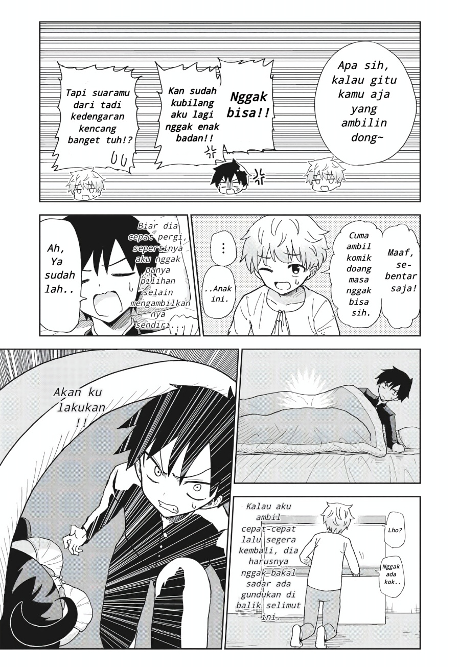 Halaman 23 dari Danshikou no Hanyuu-san Chapter 1