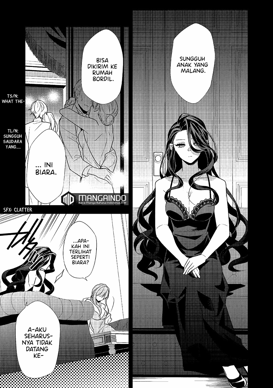 Halaman 13 dari Danzai Sareta Akuyaku Reijou wa, Gyakkou Shite Kanpeki na Akujo o Mezasu @COMIC Chapter 1.1