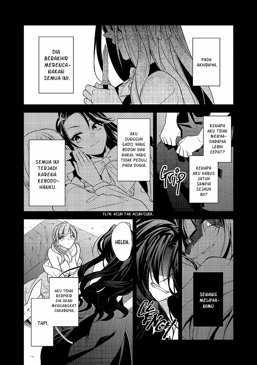 Halaman 18 dari Danzai Sareta Akuyaku Reijou wa, Gyakkou Shite Kanpeki na Akujo o Mezasu @COMIC Chapter 1.1