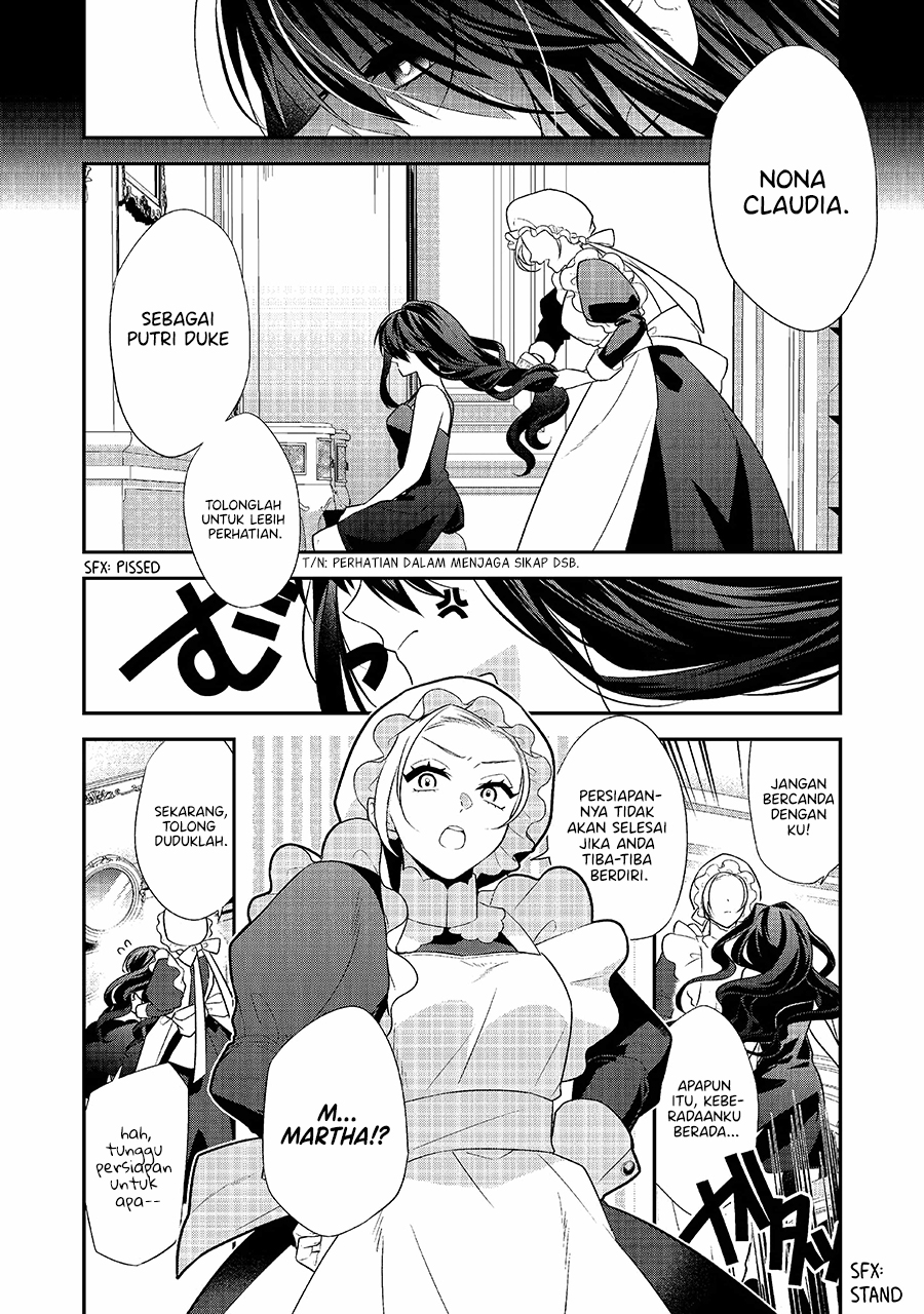 Halaman 28 dari Danzai Sareta Akuyaku Reijou wa, Gyakkou Shite Kanpeki na Akujo o Mezasu @COMIC Chapter 1.1