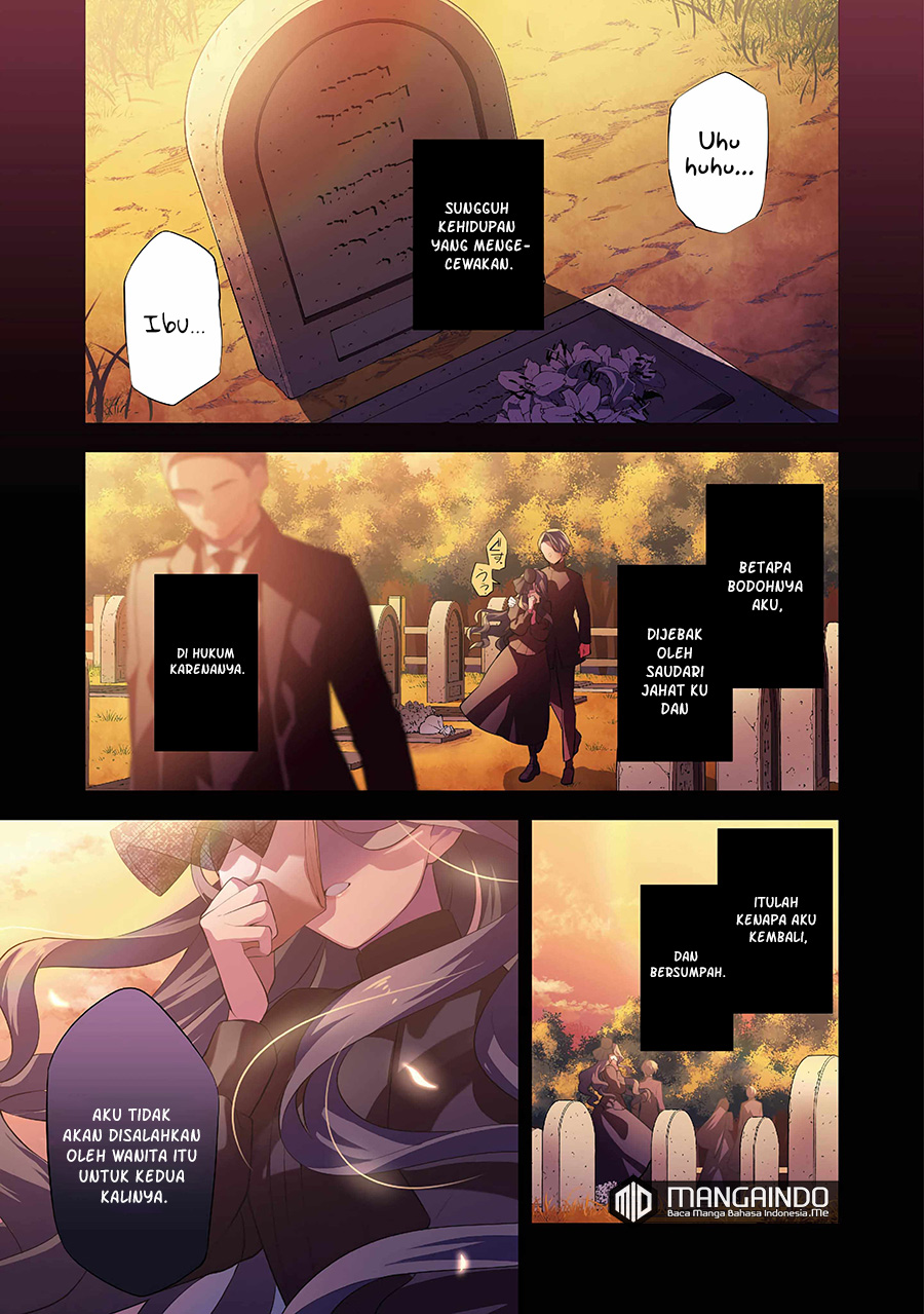 Halaman 3 dari Danzai Sareta Akuyaku Reijou wa, Gyakkou Shite Kanpeki na Akujo o Mezasu @COMIC Chapter 1.1