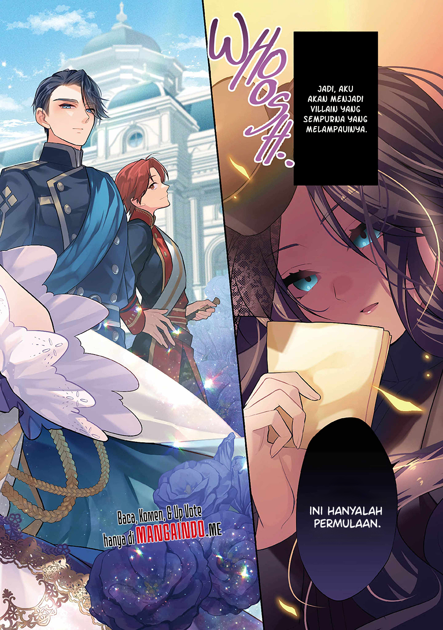 Halaman 4 dari Danzai Sareta Akuyaku Reijou wa, Gyakkou Shite Kanpeki na Akujo o Mezasu @COMIC Chapter 1.1