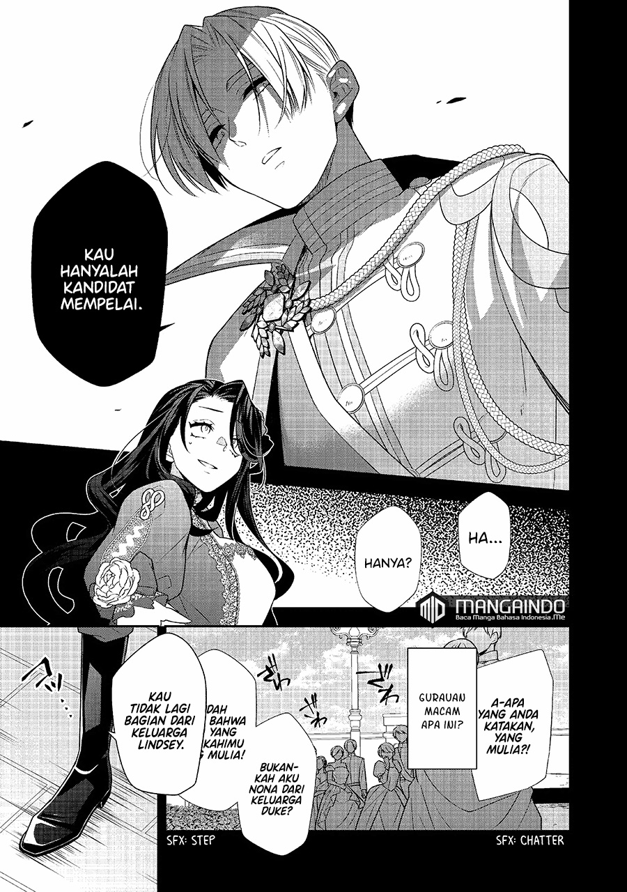 Halaman 7 dari Danzai Sareta Akuyaku Reijou wa, Gyakkou Shite Kanpeki na Akujo o Mezasu @COMIC Chapter 1.1