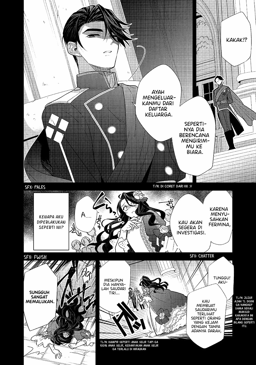 Halaman 8 dari Danzai Sareta Akuyaku Reijou wa, Gyakkou Shite Kanpeki na Akujo o Mezasu @COMIC Chapter 1.1