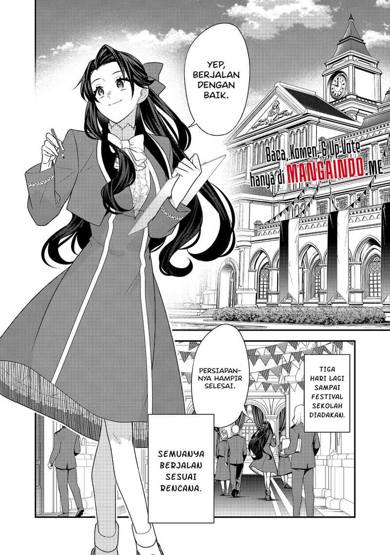 Halaman 3 dari Danzai Sareta Akuyaku Reijou wa, Gyakkou Shite Kanpeki na Akujo o Mezasu @COMIC Chapter 11