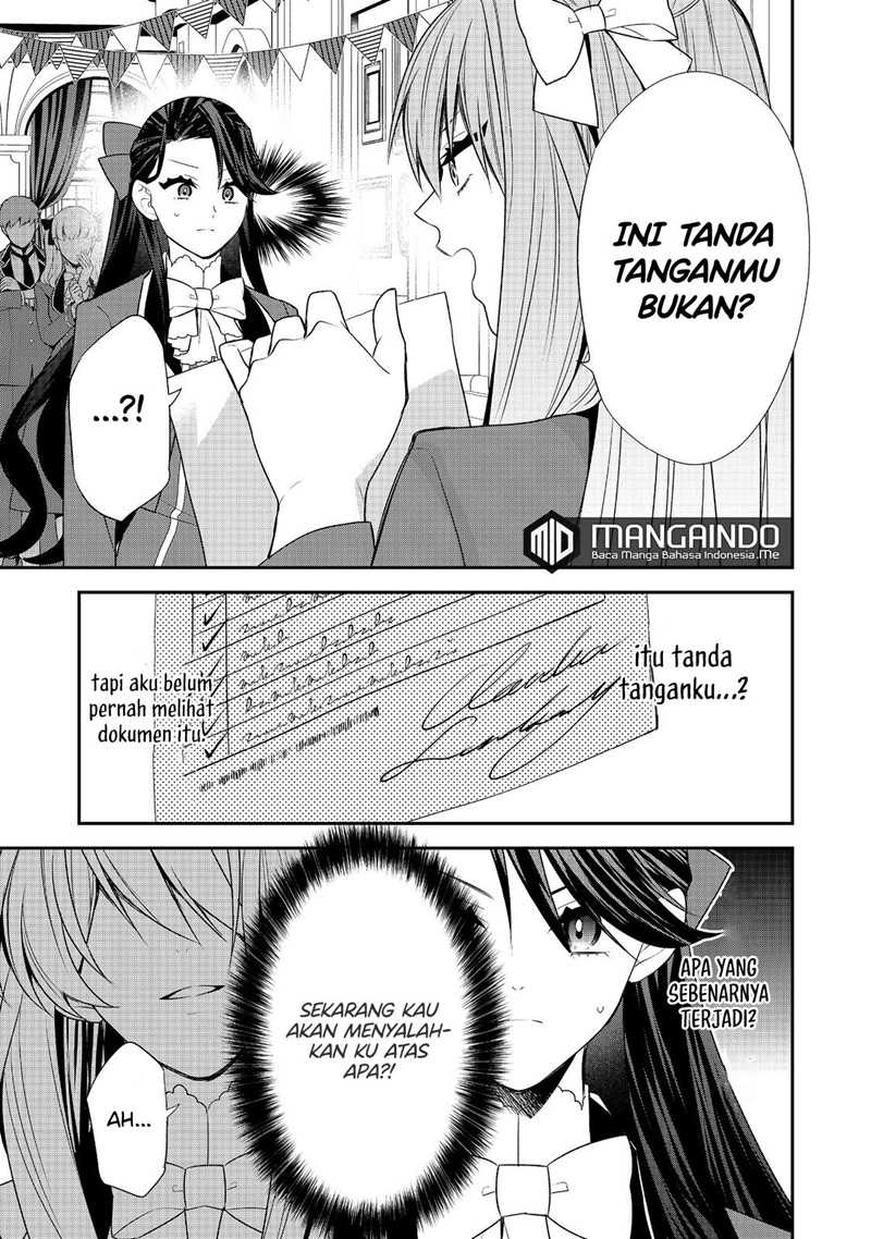Halaman 6 dari Danzai Sareta Akuyaku Reijou wa, Gyakkou Shite Kanpeki na Akujo o Mezasu @COMIC Chapter 11