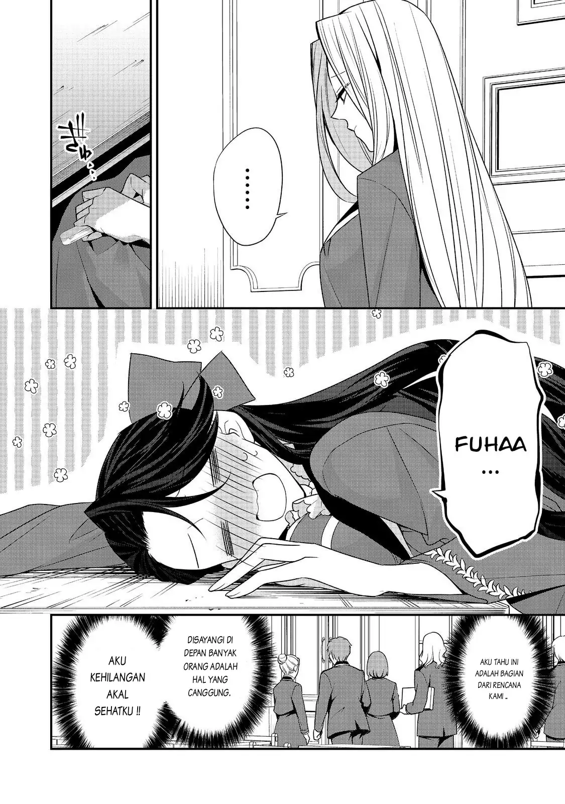 Halaman 10 dari Danzai Sareta Akuyaku Reijou wa, Gyakkou Shite Kanpeki na Akujo o Mezasu @COMIC Chapter 12