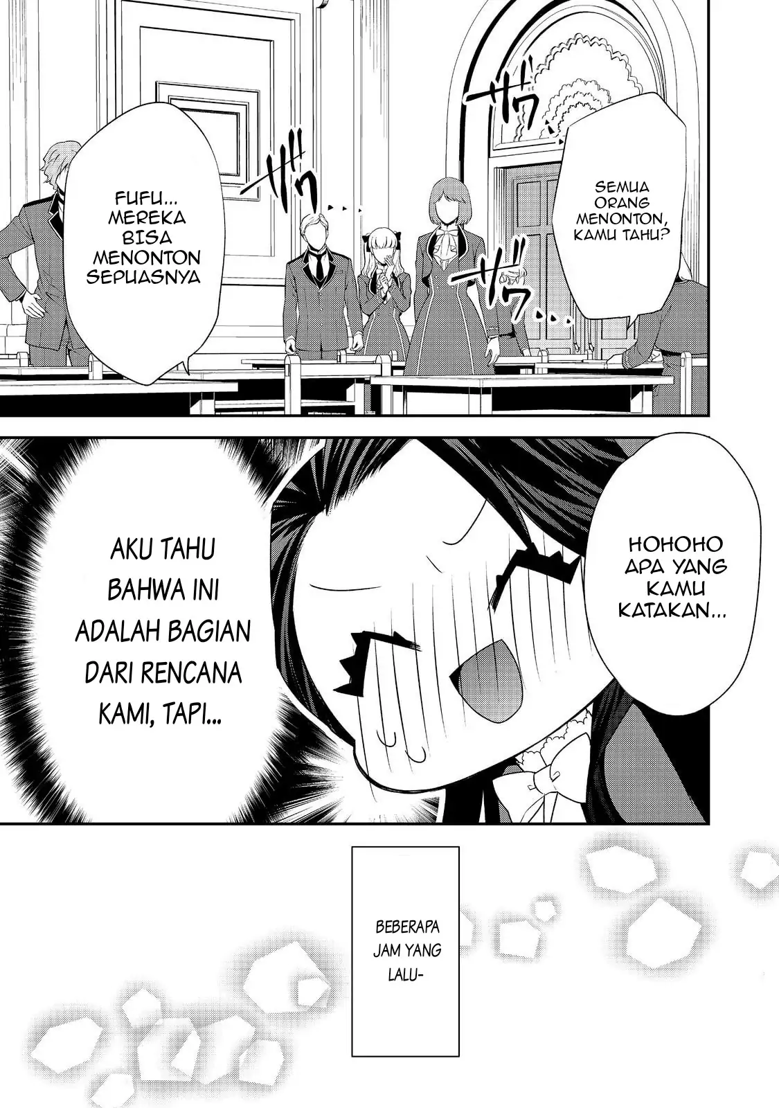 Halaman 3 dari Danzai Sareta Akuyaku Reijou wa, Gyakkou Shite Kanpeki na Akujo o Mezasu @COMIC Chapter 12