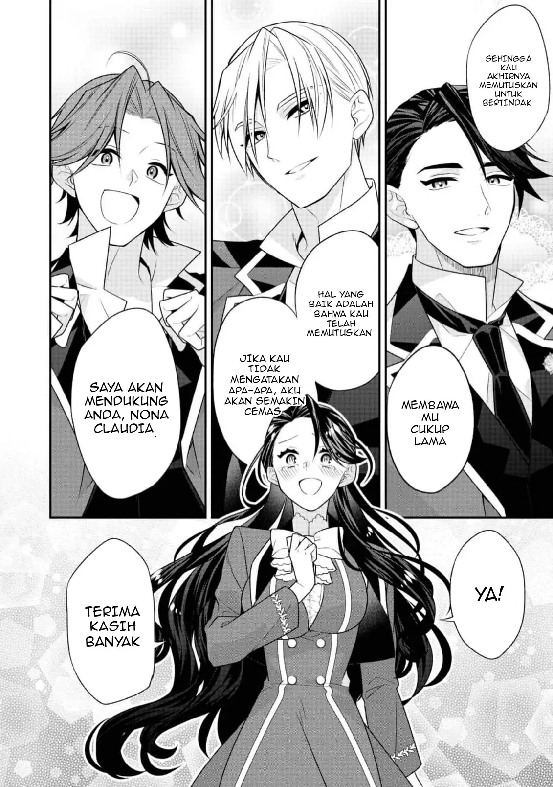 Halaman 6 dari Danzai Sareta Akuyaku Reijou wa, Gyakkou Shite Kanpeki na Akujo o Mezasu @COMIC Chapter 12