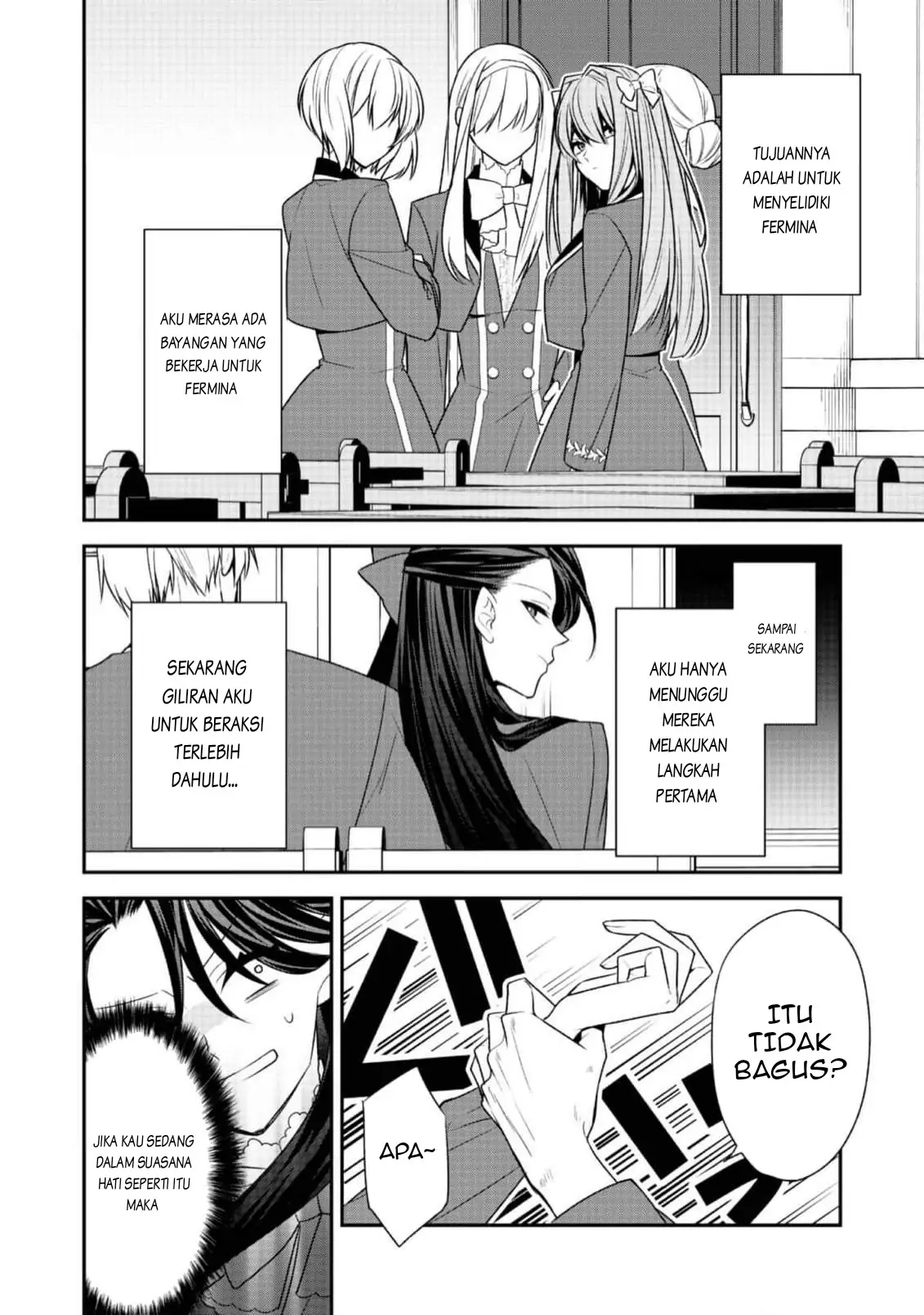 Halaman 8 dari Danzai Sareta Akuyaku Reijou wa, Gyakkou Shite Kanpeki na Akujo o Mezasu @COMIC Chapter 12