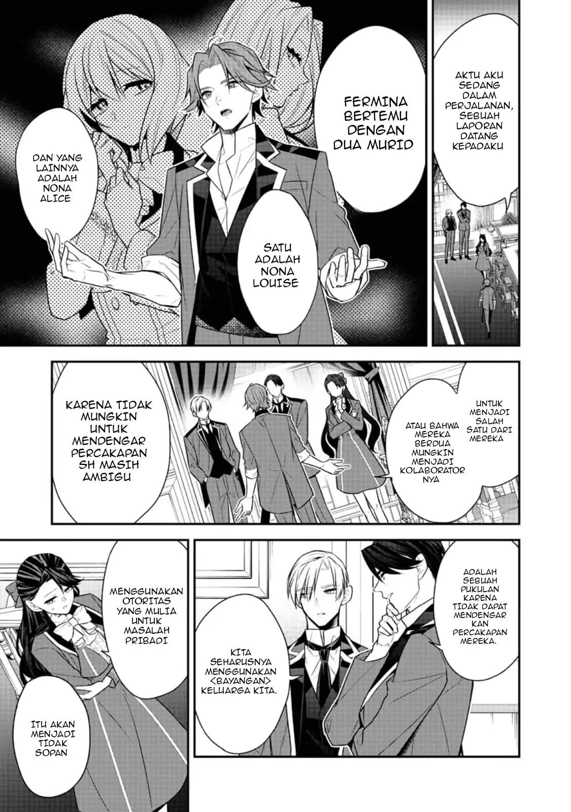 Halaman 11 dari Danzai Sareta Akuyaku Reijou wa, Gyakkou Shite Kanpeki na Akujo o Mezasu @COMIC Chapter 13