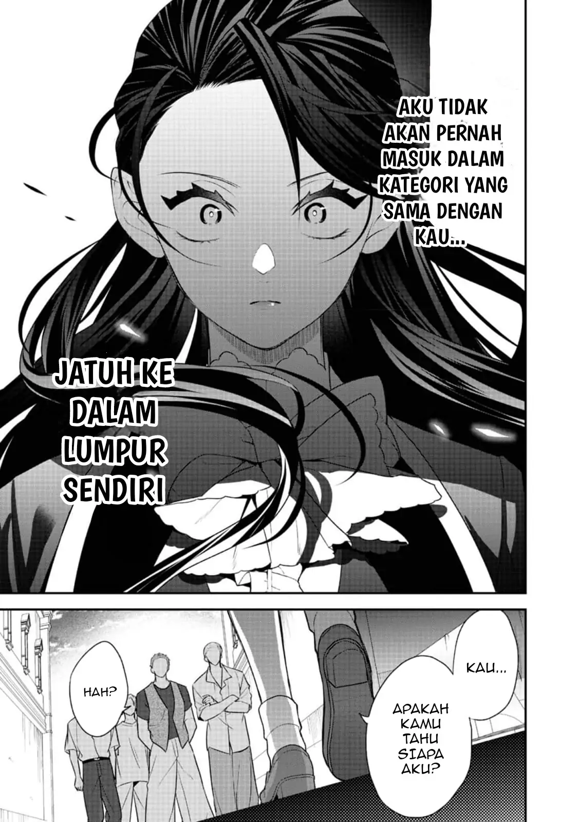 Halaman 21 dari Danzai Sareta Akuyaku Reijou wa, Gyakkou Shite Kanpeki na Akujo o Mezasu @COMIC Chapter 13