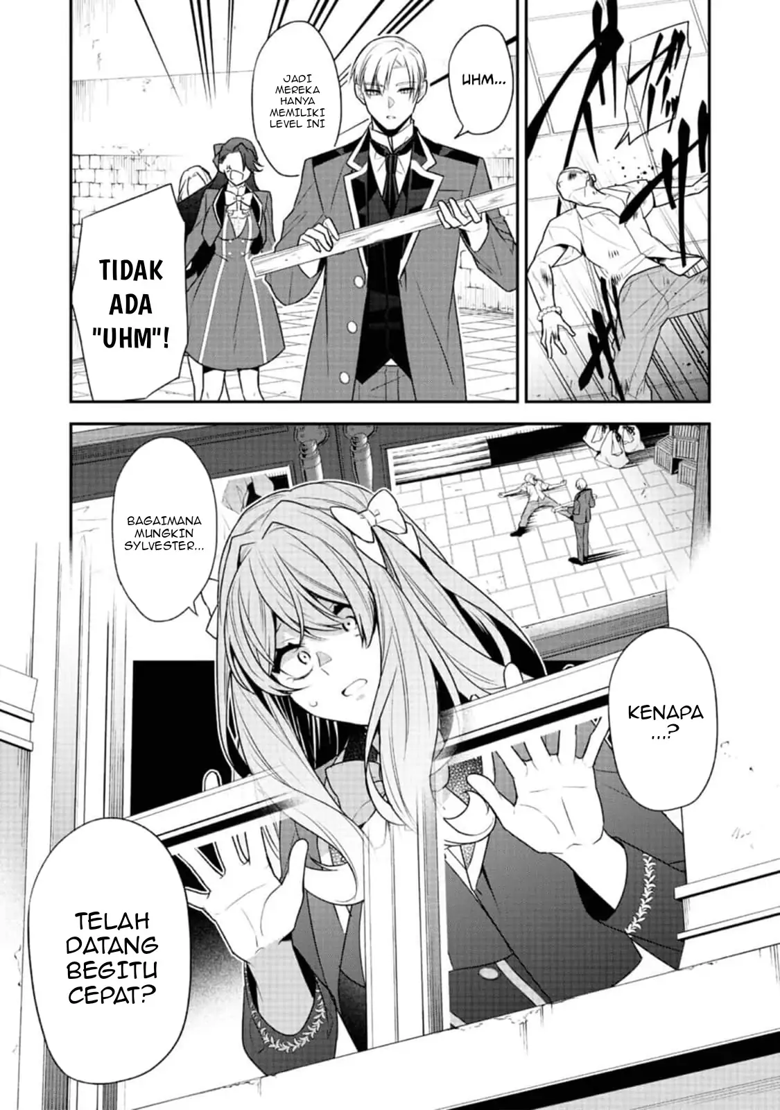 Halaman 27 dari Danzai Sareta Akuyaku Reijou wa, Gyakkou Shite Kanpeki na Akujo o Mezasu @COMIC Chapter 13
