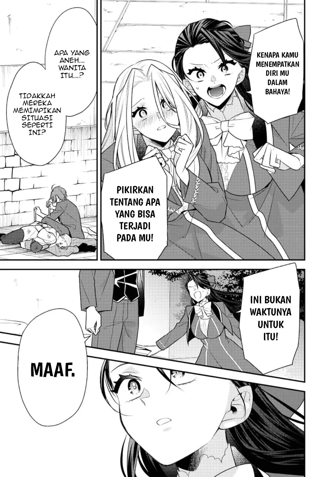 Halaman 31 dari Danzai Sareta Akuyaku Reijou wa, Gyakkou Shite Kanpeki na Akujo o Mezasu @COMIC Chapter 13