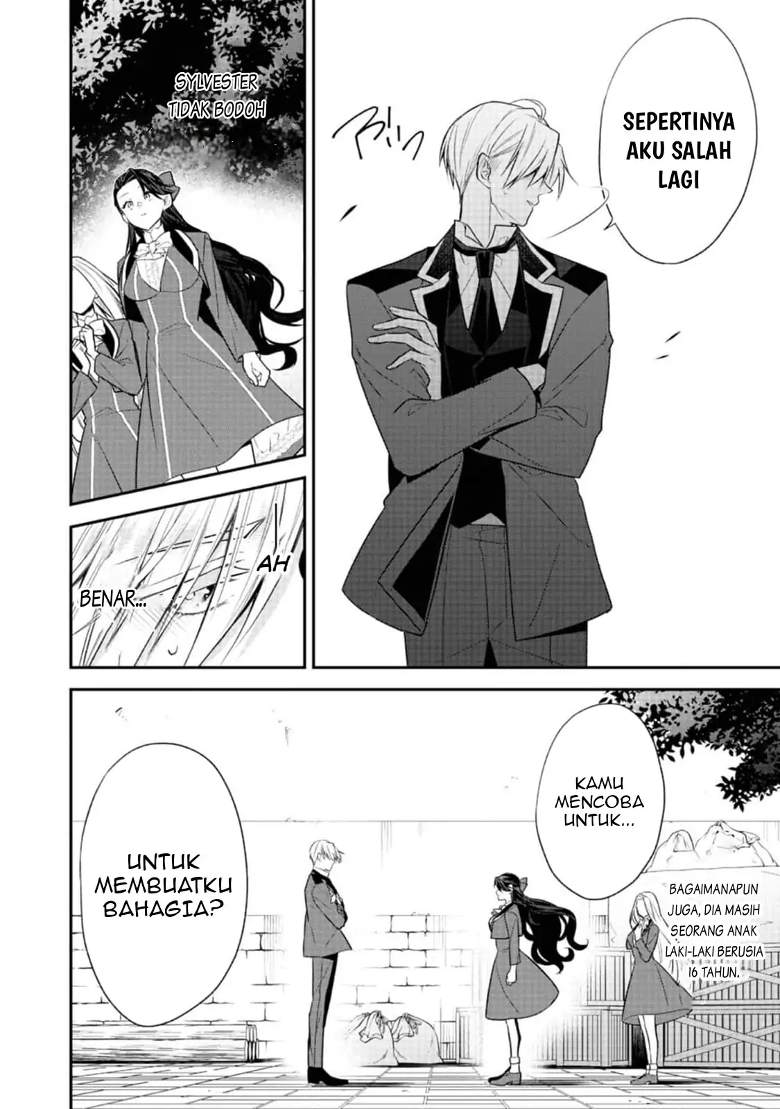 Halaman 32 dari Danzai Sareta Akuyaku Reijou wa, Gyakkou Shite Kanpeki na Akujo o Mezasu @COMIC Chapter 13