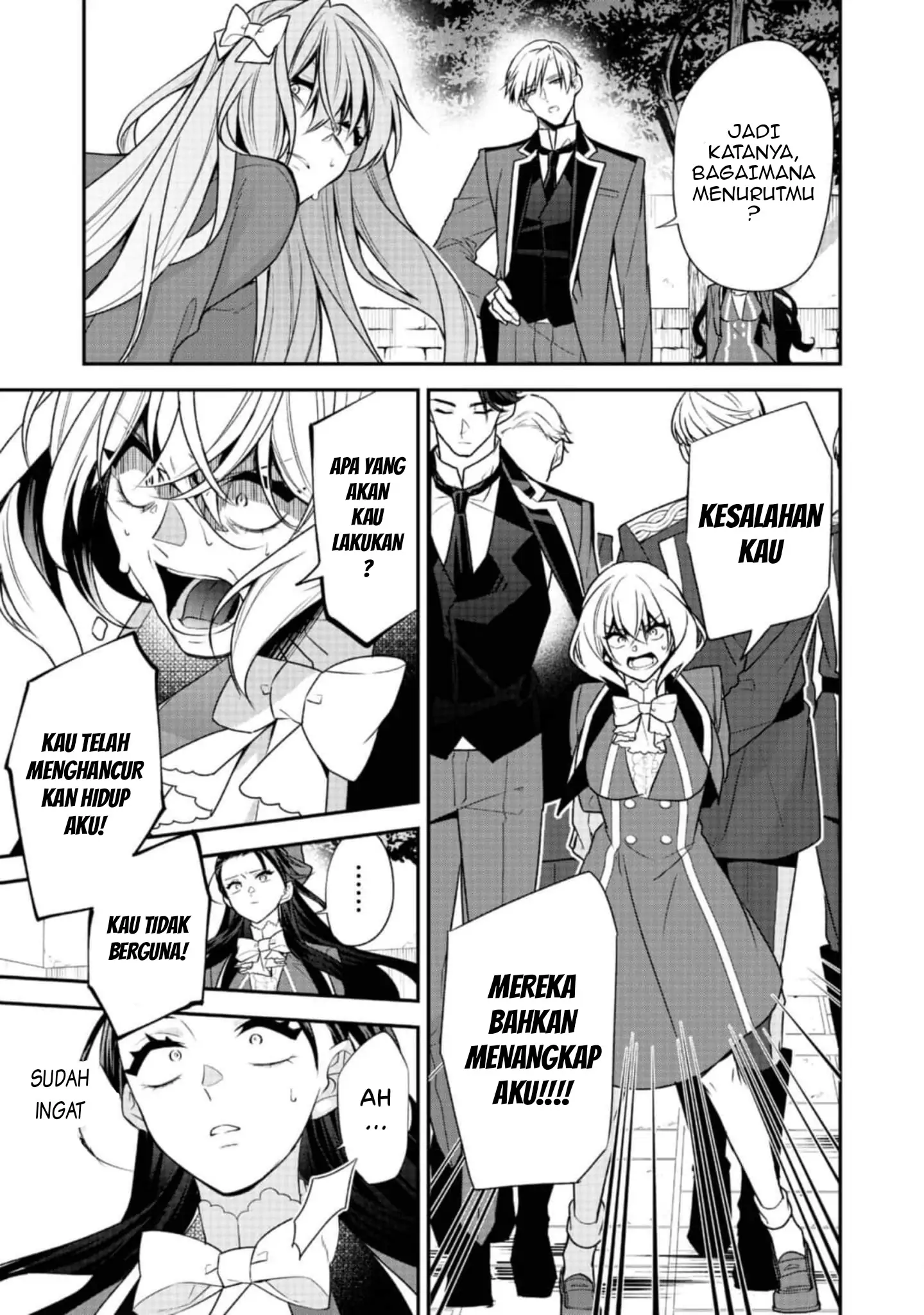 Halaman 37 dari Danzai Sareta Akuyaku Reijou wa, Gyakkou Shite Kanpeki na Akujo o Mezasu @COMIC Chapter 13