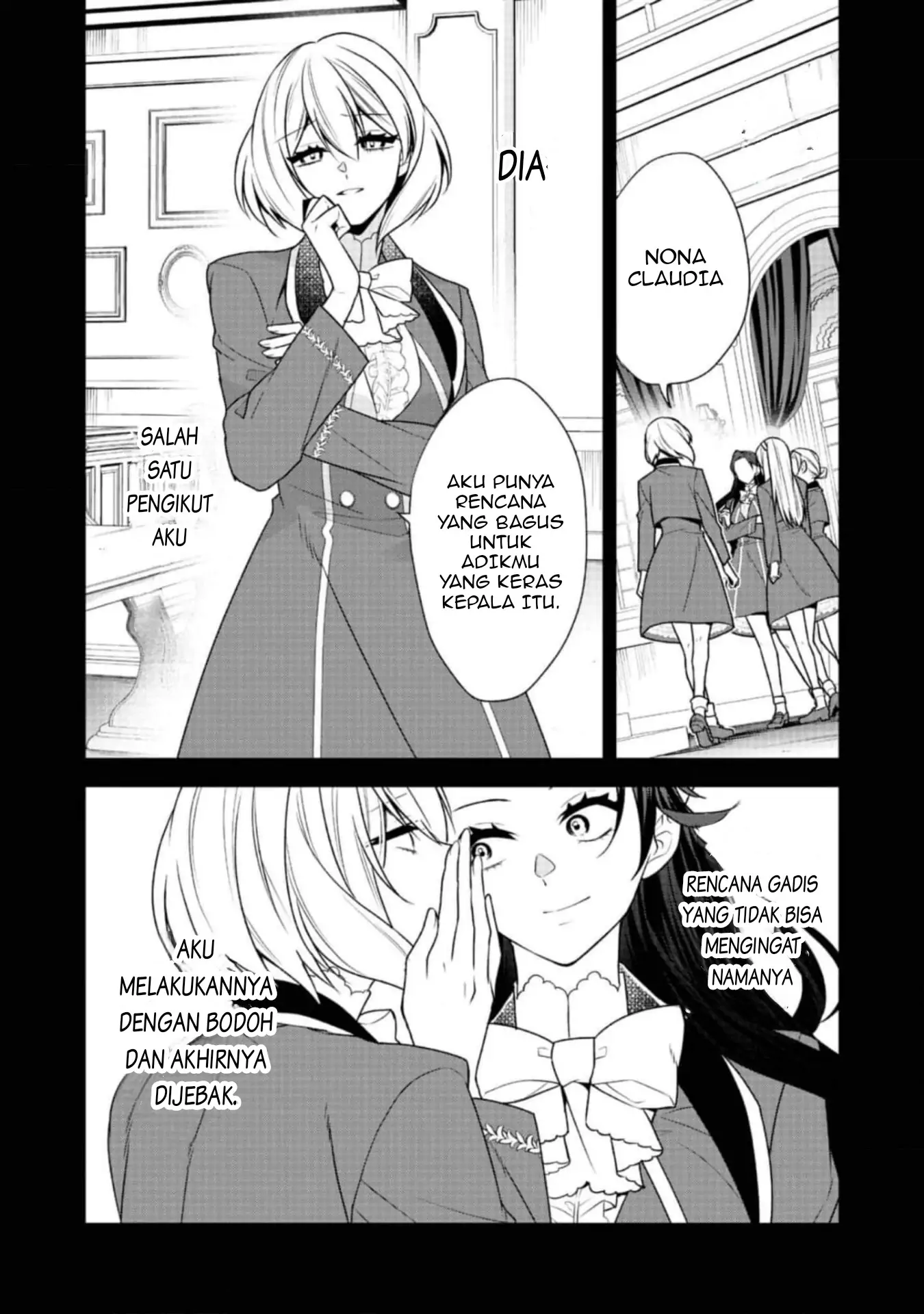 Halaman 38 dari Danzai Sareta Akuyaku Reijou wa, Gyakkou Shite Kanpeki na Akujo o Mezasu @COMIC Chapter 13