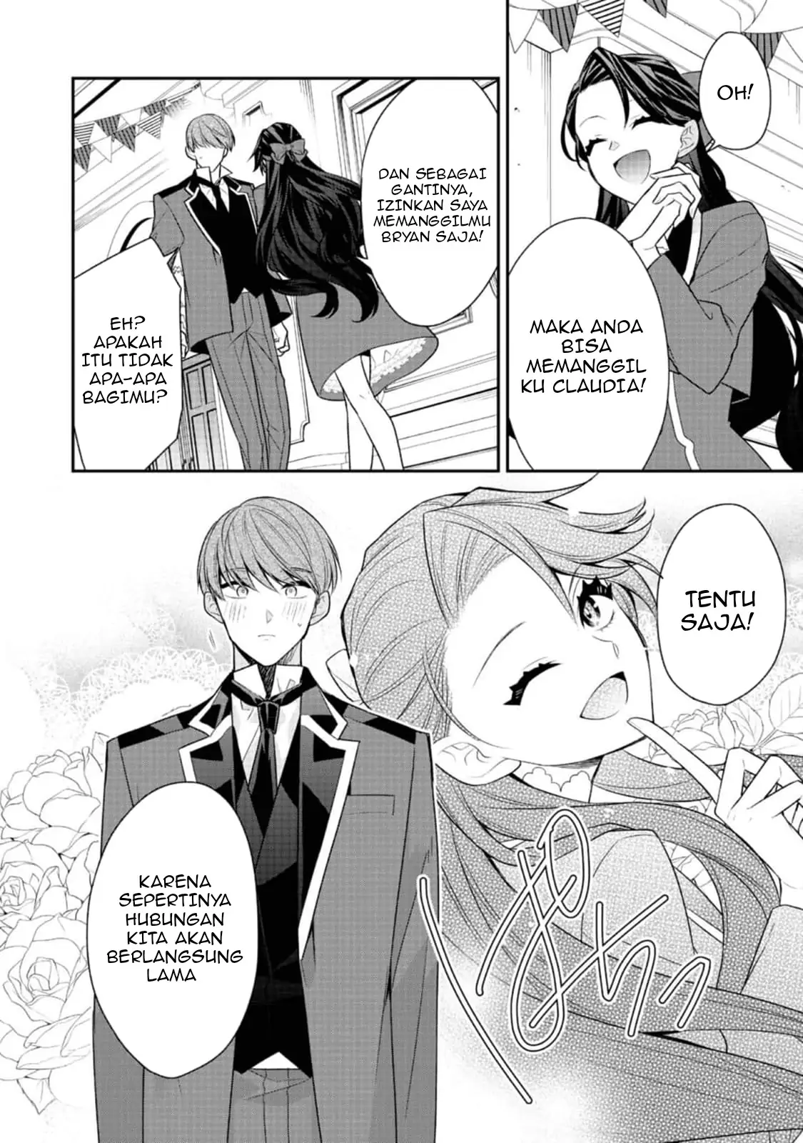 Halaman 4 dari Danzai Sareta Akuyaku Reijou wa, Gyakkou Shite Kanpeki na Akujo o Mezasu @COMIC Chapter 13