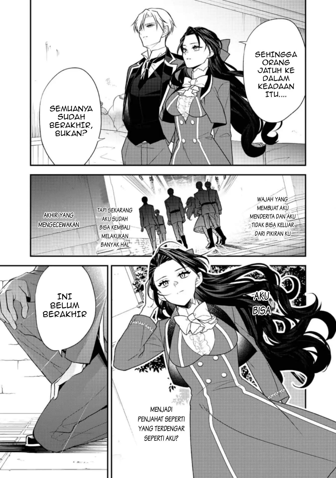 Halaman 41 dari Danzai Sareta Akuyaku Reijou wa, Gyakkou Shite Kanpeki na Akujo o Mezasu @COMIC Chapter 13