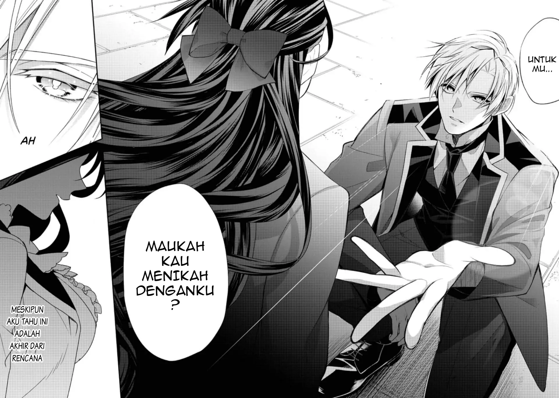 Halaman 42 dari Danzai Sareta Akuyaku Reijou wa, Gyakkou Shite Kanpeki na Akujo o Mezasu @COMIC Chapter 13
