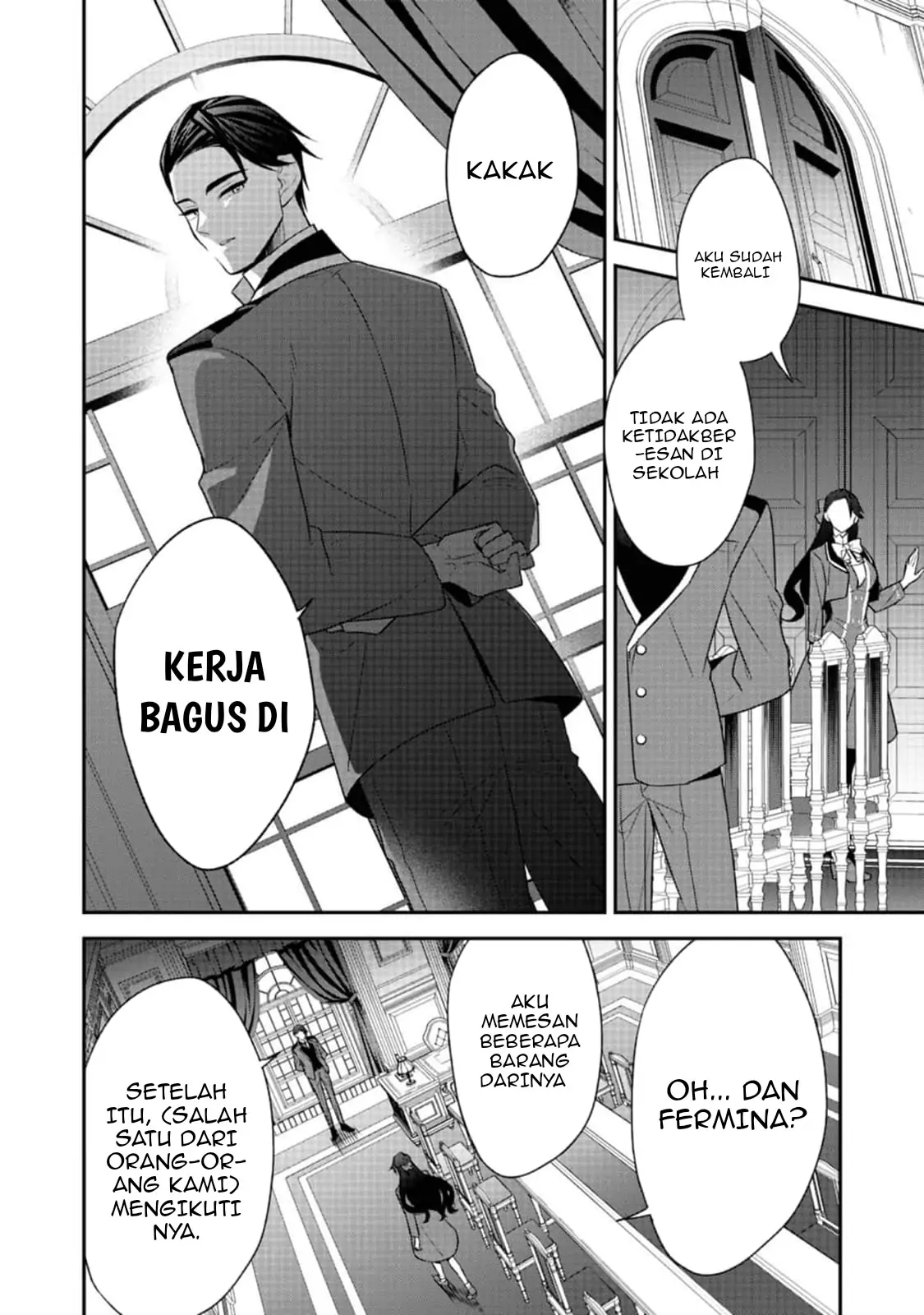 Halaman 6 dari Danzai Sareta Akuyaku Reijou wa, Gyakkou Shite Kanpeki na Akujo o Mezasu @COMIC Chapter 13