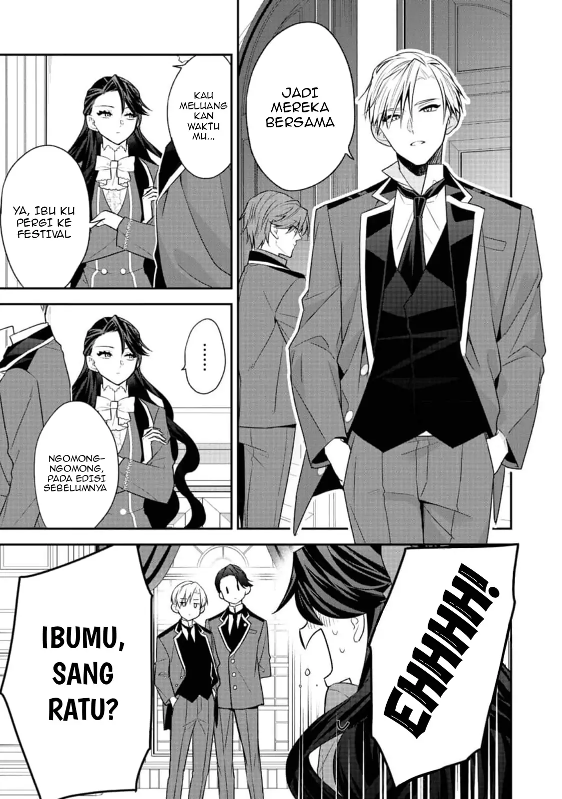 Halaman 9 dari Danzai Sareta Akuyaku Reijou wa, Gyakkou Shite Kanpeki na Akujo o Mezasu @COMIC Chapter 13