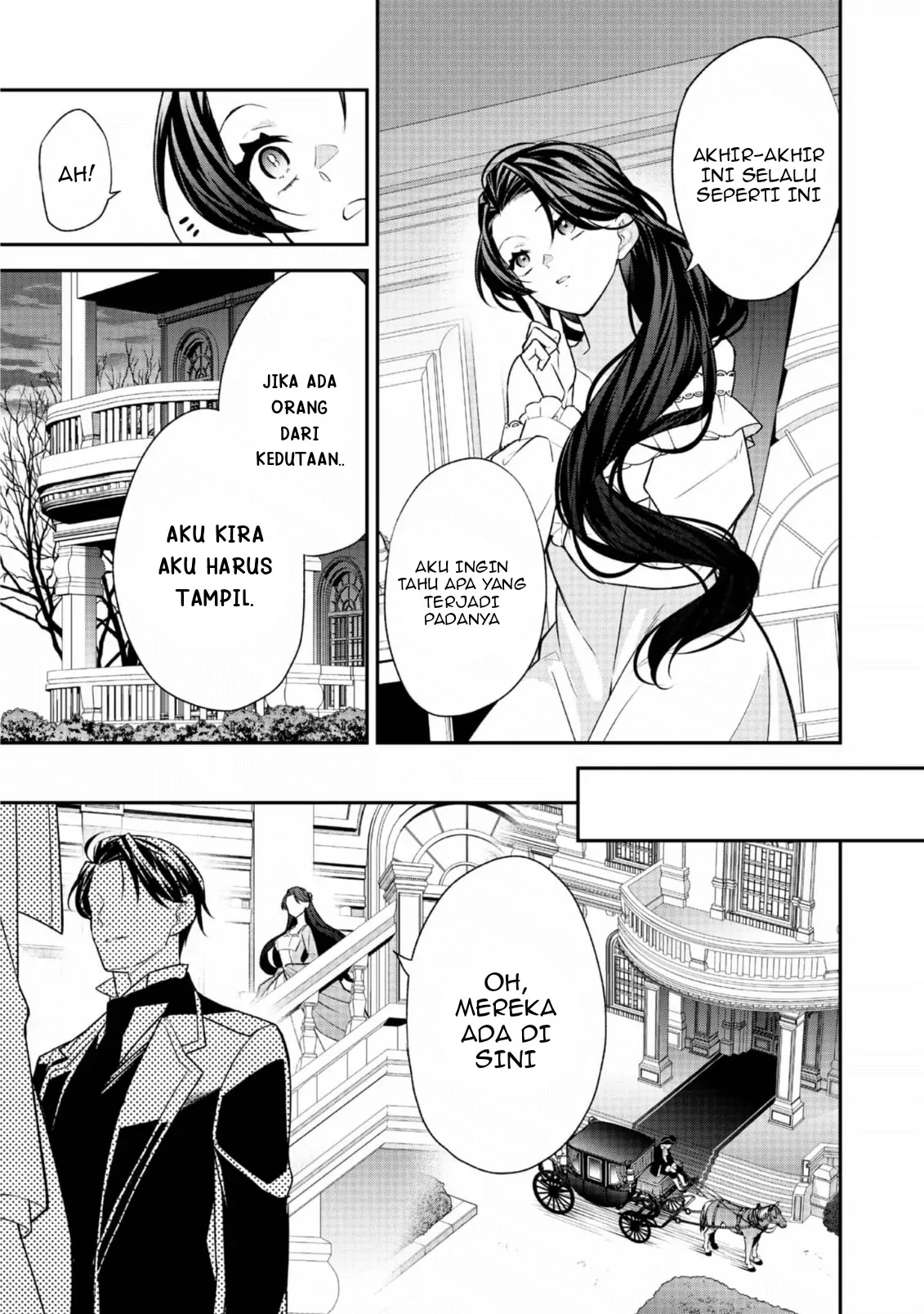 Halaman 13 dari Danzai Sareta Akuyaku Reijou wa, Gyakkou Shite Kanpeki na Akujo o Mezasu @COMIC Chapter 15
