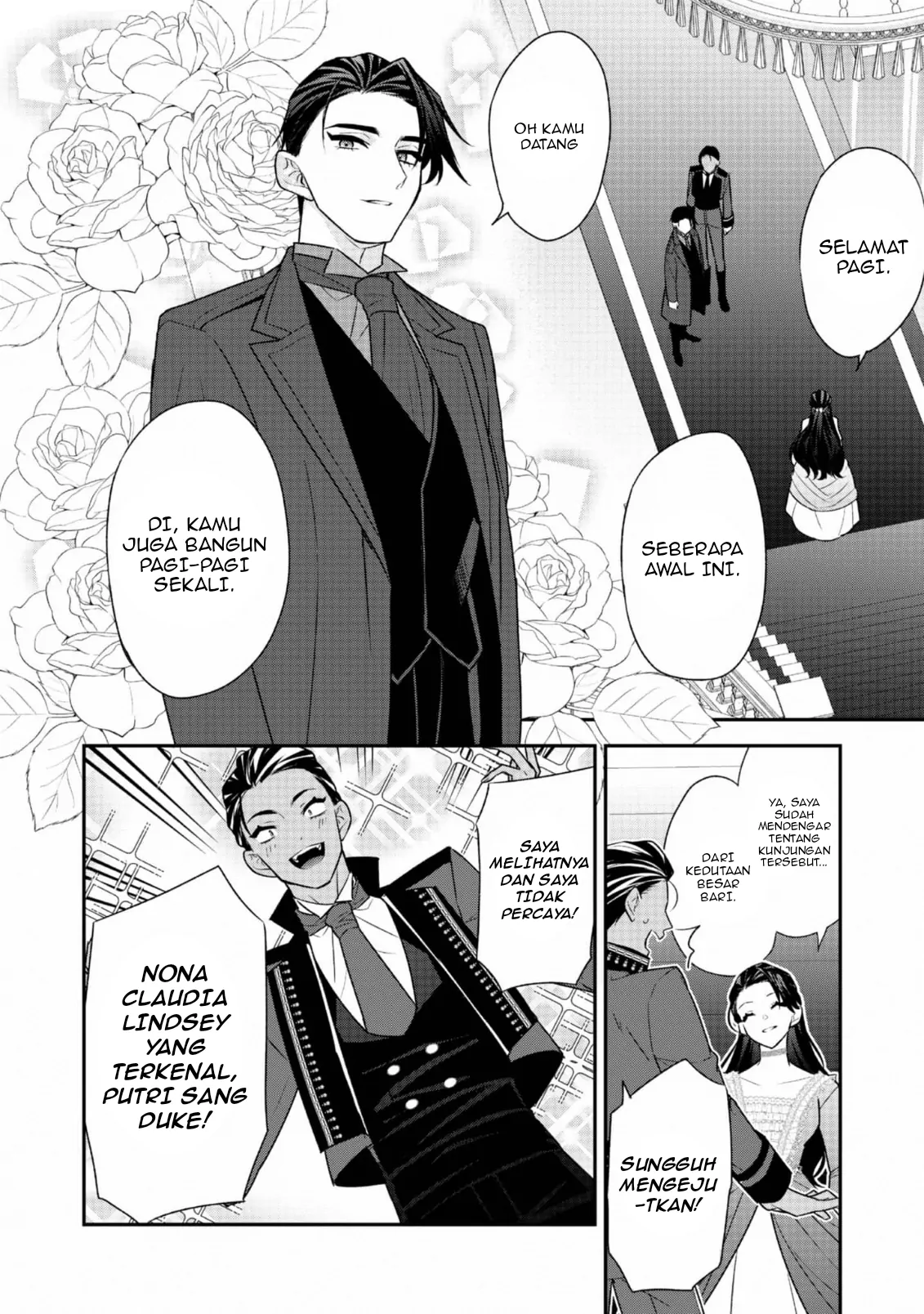 Halaman 14 dari Danzai Sareta Akuyaku Reijou wa, Gyakkou Shite Kanpeki na Akujo o Mezasu @COMIC Chapter 15