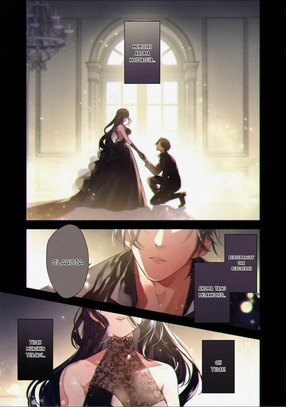 Halaman 2 dari Danzai Sareta Akuyaku Reijou wa, Gyakkou Shite Kanpeki na Akujo o Mezasu @COMIC Chapter 15