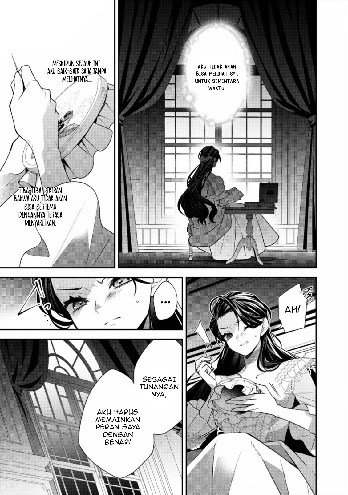 Halaman 25 dari Danzai Sareta Akuyaku Reijou wa, Gyakkou Shite Kanpeki na Akujo o Mezasu @COMIC Chapter 15