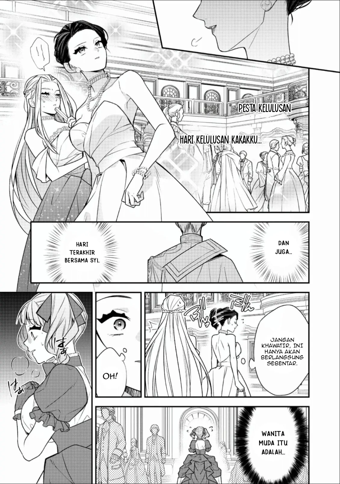 Halaman 29 dari Danzai Sareta Akuyaku Reijou wa, Gyakkou Shite Kanpeki na Akujo o Mezasu @COMIC Chapter 15
