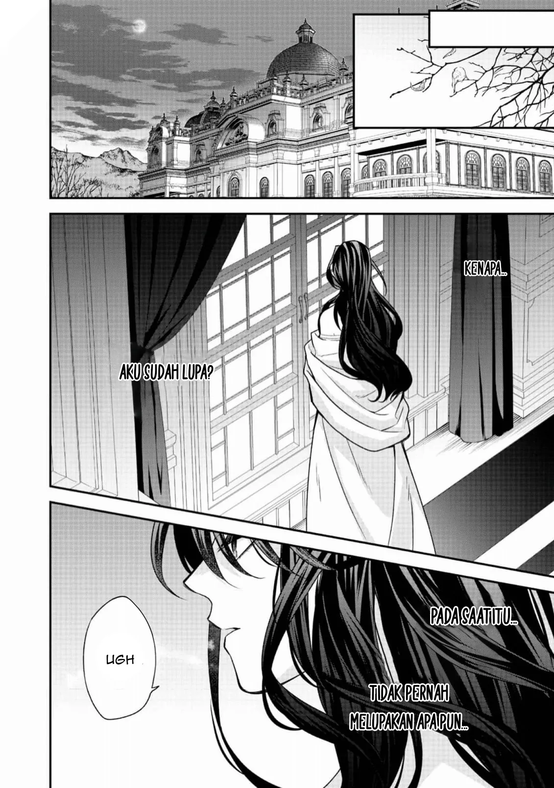 Halaman 4 dari Danzai Sareta Akuyaku Reijou wa, Gyakkou Shite Kanpeki na Akujo o Mezasu @COMIC Chapter 15