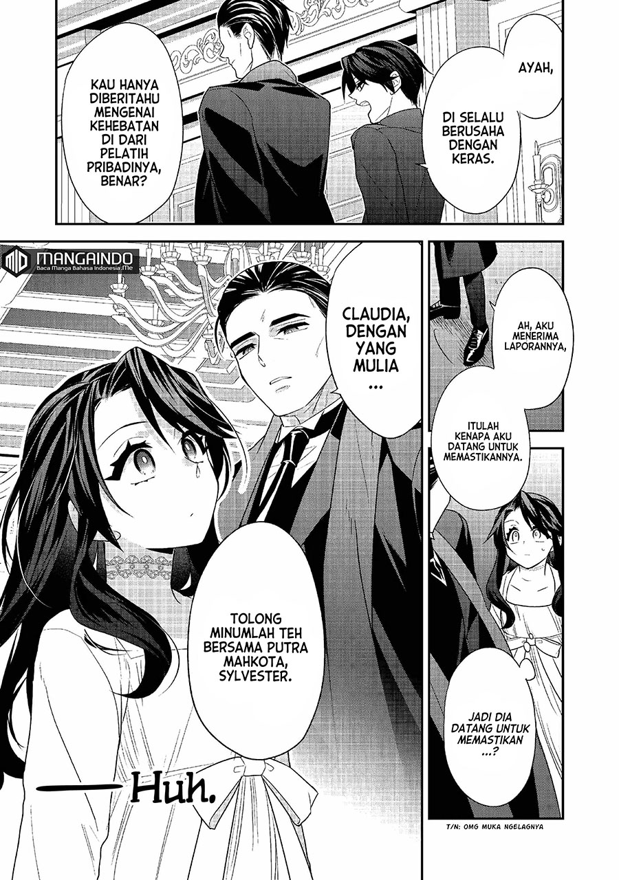 Halaman 17 dari Danzai Sareta Akuyaku Reijou wa, Gyakkou Shite Kanpeki na Akujo o Mezasu @COMIC Chapter 2